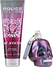 Police To Be My Avatar for Woman - Набір (edp/75ml + lotion/100ml) — фото N2