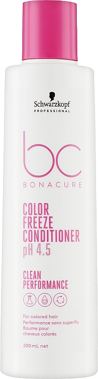 Кондиціонер для фарбованого волосся - Schwarzkopf Professional Bonacure Color Freeze Conditioner pH 4.5