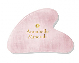 Гуаша из розового кварца для массажа лица - Annabelle Minerals — фото N1