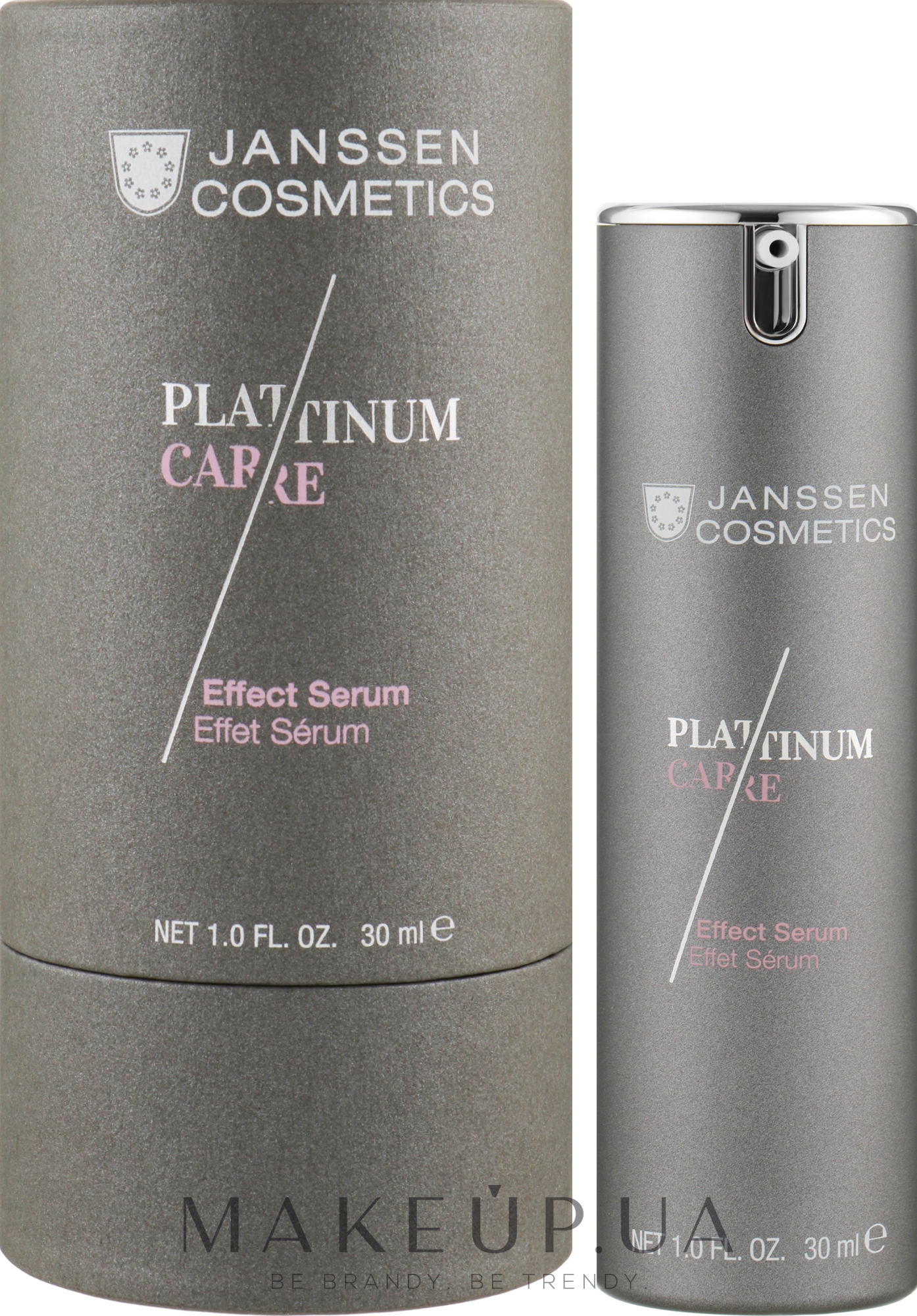 Реструктурирующая сыворотка - Janssen Cosmetics Platinum Care Effect Serum — фото 30ml