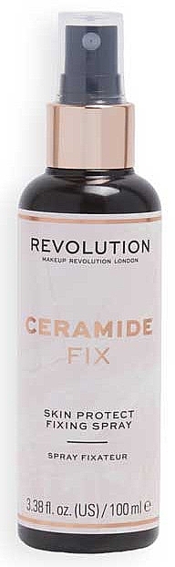 Спрей-фиксатор макияжа с керамидами - Makeup Revolution Ceramide Fix Fixing Spray — фото N1