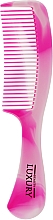 Гребінь для волосся, HC-8020, рожевий - Beauty LUXURY — фото N1