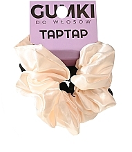 Парфумерія, косметика Резинки для волосся, чорні та кремові - Taptap