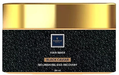 Маска для волосся з екстрактом чорної ікри - Famirel Black Caviar Hair Mask — фото N1