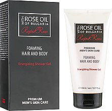 Енергетичний гель для душу для чоловіків - BioFresh Regina Roses Foaming Hair And Body Energizing Shower Gel — фото N2