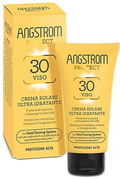 Увлажняющий солнцезащитный крем для лица - Angstrom Protect Ultra Moisturizing Face Sun Cream SPF30 — фото N1