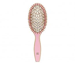 Щетка для волос "BambooM. Pink Flamingo" - Ilu Bamboo Hair Brush — фото N1