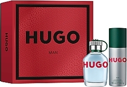 HUGO Man - Набір (edt/75ml + deo/150ml) — фото N2