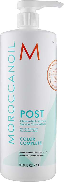 Набор - Moroccanoil ChromaTech Service(spray/160ml + hair/cond/1000ml) — фото N3