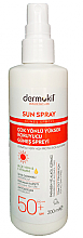 Парфумерія, косметика Універсальний сонцезахисний спрей - Dermokil Versatile High Protection Sun Spray 50 SPF