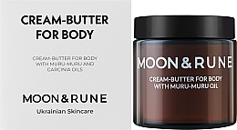 Роскошный крем-баттер для тела "Muru-Muru" - Moon&Rune Cream-Butter For Body — фото N2