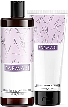 Парфумерія, косметика Набір "Лавандові сни" - Farmasi (sh/gel/500ml + b/lot/200ml)