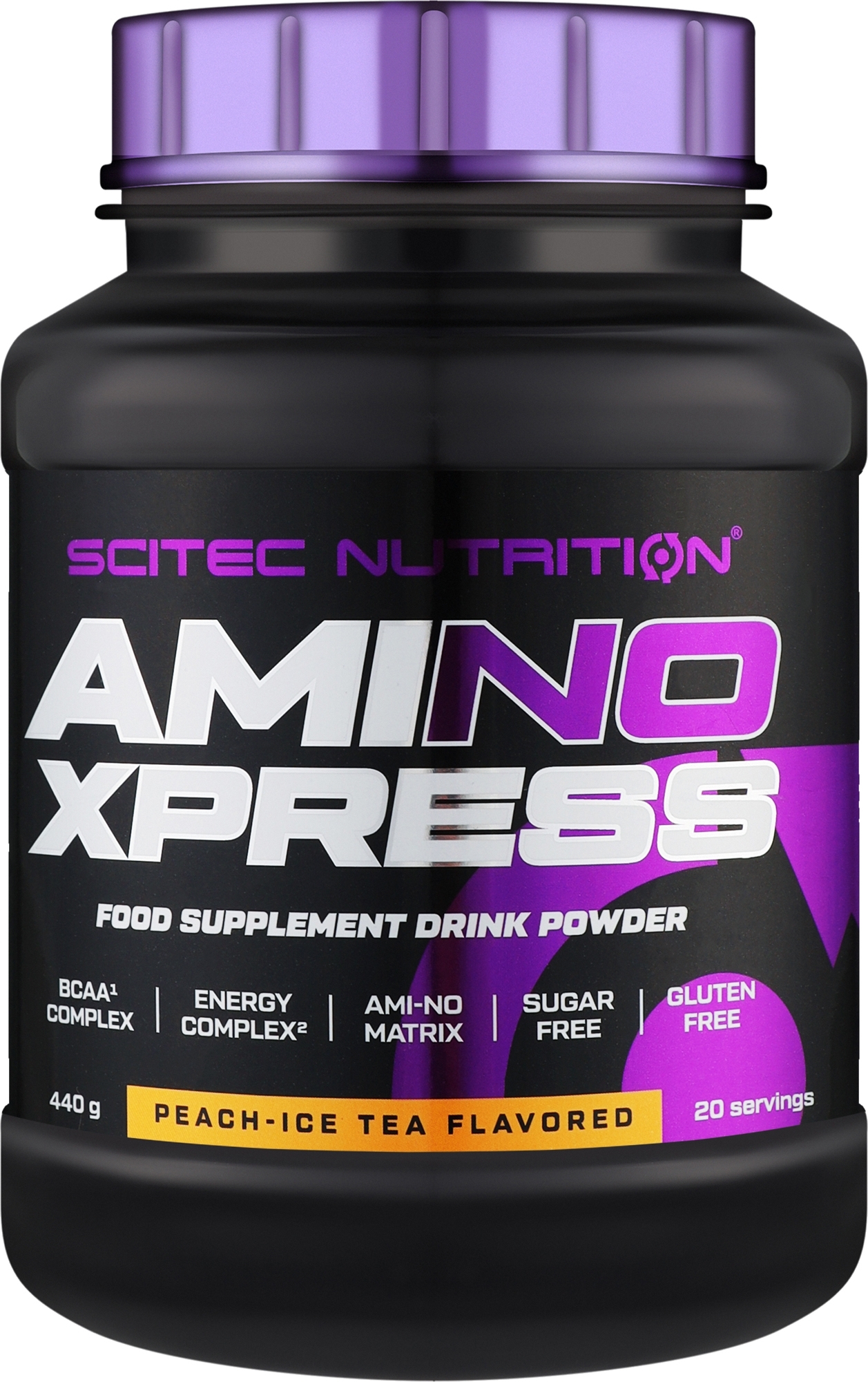 Амінокислоти - Scitec Nutrition Ami-No Xpress Peach-Ice Tea — фото 440g