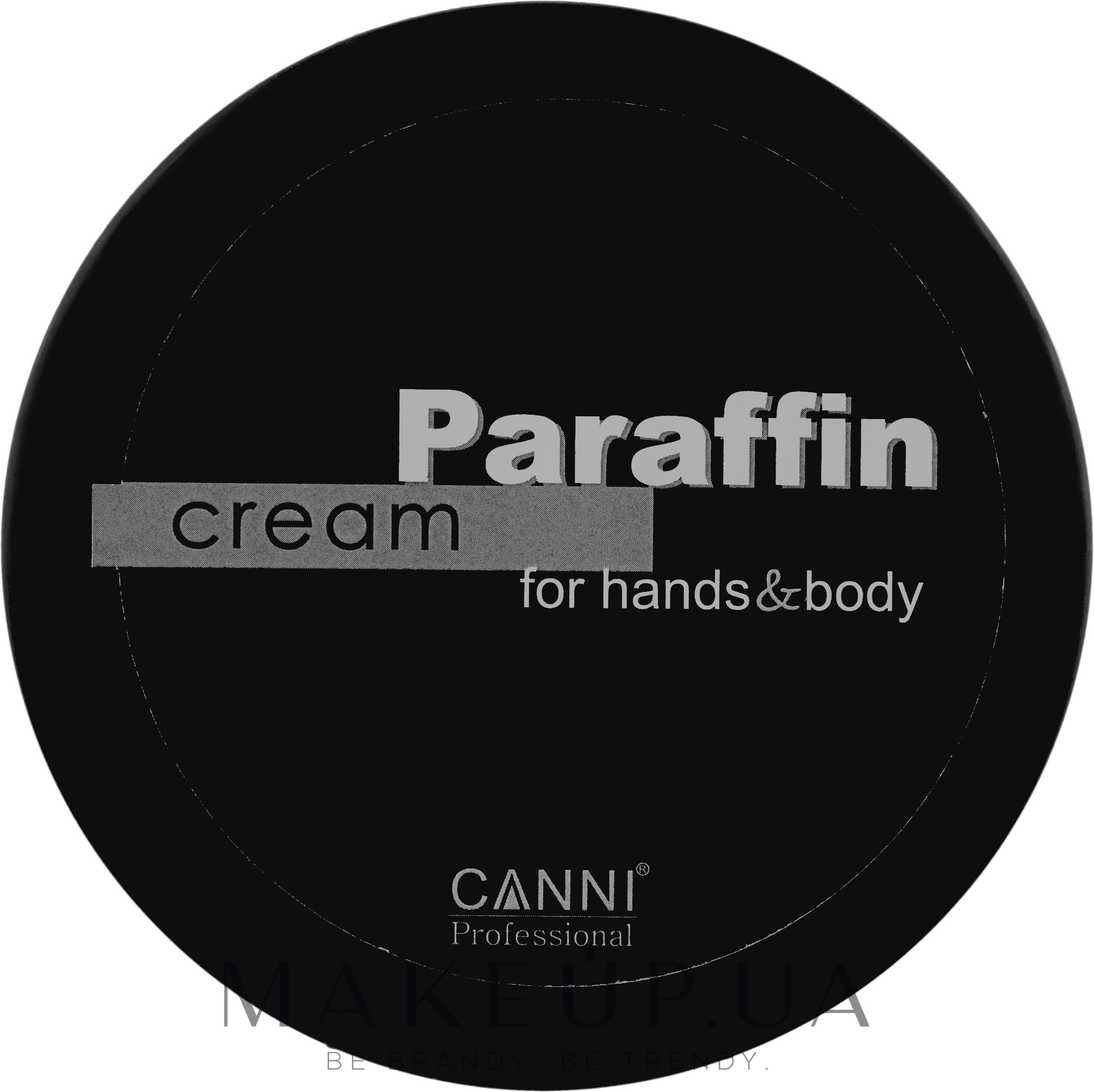 Крем-парафин для холодной парафинотерапии - Canni Cream Paraffin For Hands & Body — фото 250ml