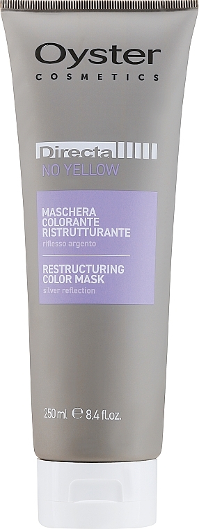 Тонирующая маска для волос - Oyster Cosmetics Directa Restructuring Color Mask — фото N1