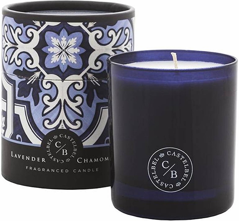 Ароматична свічка "Лаванда і ромашка" - Castelbel Portuguese Tiles Lavender & Chamomile Scented Candle — фото N1