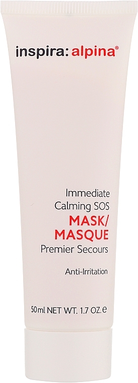 Успокаивающая SOS-маска для лица - Inspira:cosmetics Inspira:Alpina Immediate Calming SOS Mask — фото N1