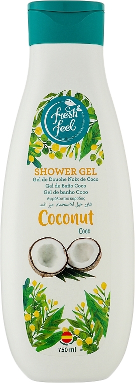 Гель для душу "Coconut" - Fresh Feel Shower Gel — фото N1