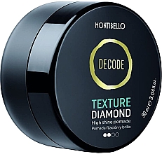 Парфумерія, косметика Помада для укладання та блиску волосся - Montibello Decode Texture Diamond Pomade
