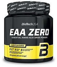 Комплекс аминокислот в порошке "Лимон" - BioTechUSA EAA Zero Lemon Essential Amino Acid Drink Powder — фото N1