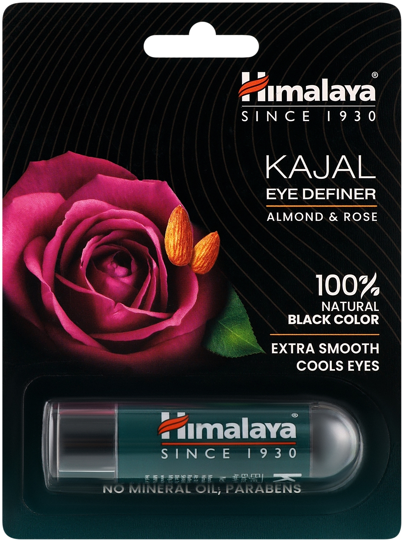 Карандаш-кайял для глаз - Himalaya Herbals Eye Definer Extra Smooth Kajal — фото Black