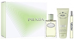 Парфумерія, косметика Prada Infusion dIris / Prada Milano - Набір (edp/100ml + b/lot/100ml + edp/mini/10ml)