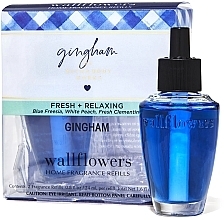 Духи, Парфюмерия, косметика Bath and Body Works Gingham Fresh + Relaxing - Набор сменных блоков для аромадиффузора (home/frag/2x24ml)