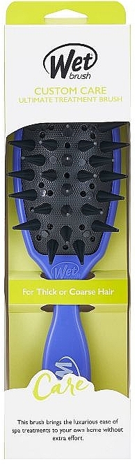 Щітка для густого й жорсткого волосся - Wet Brush Custum Care Ultimate Treatment Brush For Thik Or Coarse Hair — фото N3