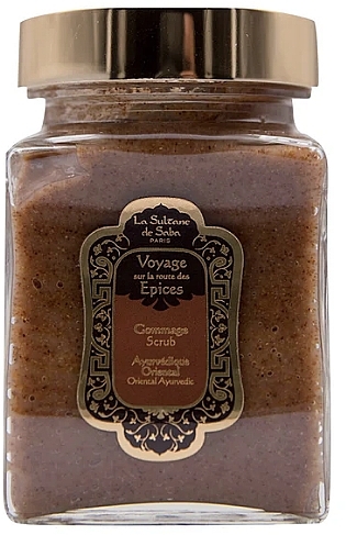 La Sultane de Saba Ayurvedique Ambre Vanille Patchouli - Гоммаж для тела — фото N1