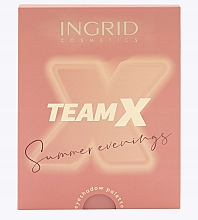 Палетка тіней для повік - Ingrid Cosmetics Team X Summer Evenings Eyeshadow Palette — фото N2