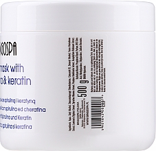 Маска для волос с экстрактом спирулины и кератином - BingoSpa Mask For Hair Keratin And Spirulina — фото N2
