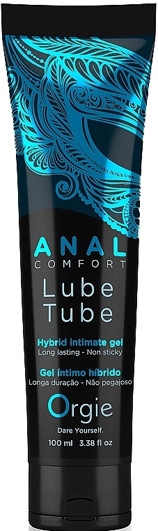 Гибридный водно-силиконовый анальный лубрикант - Orgie Lube Tube Anal Comfort Intimate Gel — фото N1