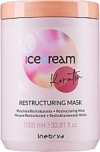 УЦЕНКА Восстанавливающая маска с кератином - Inebrya Ice Cream Keratin Restructuring Mask * — фото N5