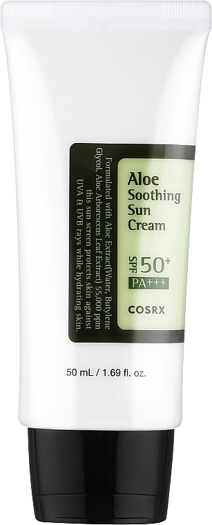 Солнцезащитный крем с алоэ - COSRX Aloe Soothing Sun Cream SPF50+ PA+++