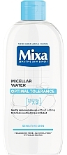 Міцелярна вода для заспокоєння шкіри - Mixa Optimal Tolerance Micellar Water — фото N1