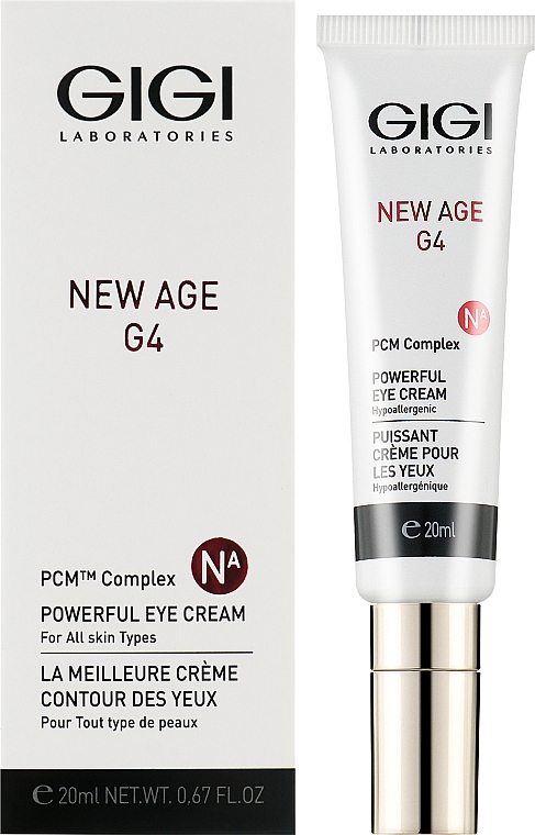 Крем для повік ліфтинговий - GIGI New Age G4 Powerfull Eye Cream — фото N4