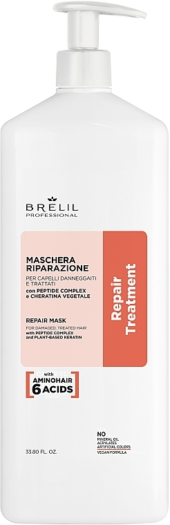 Відновлювальна маска для волосся - Brelil Repair Treatment Repair Mask — фото N3