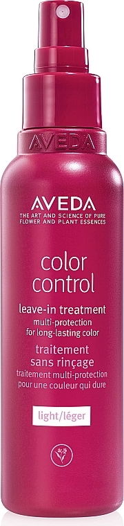 Несмываемая сыворотка в форме спрея для блеска и защиты окрашенных волос - Aveda Color Control Leave-In Treatment Light — фото N1