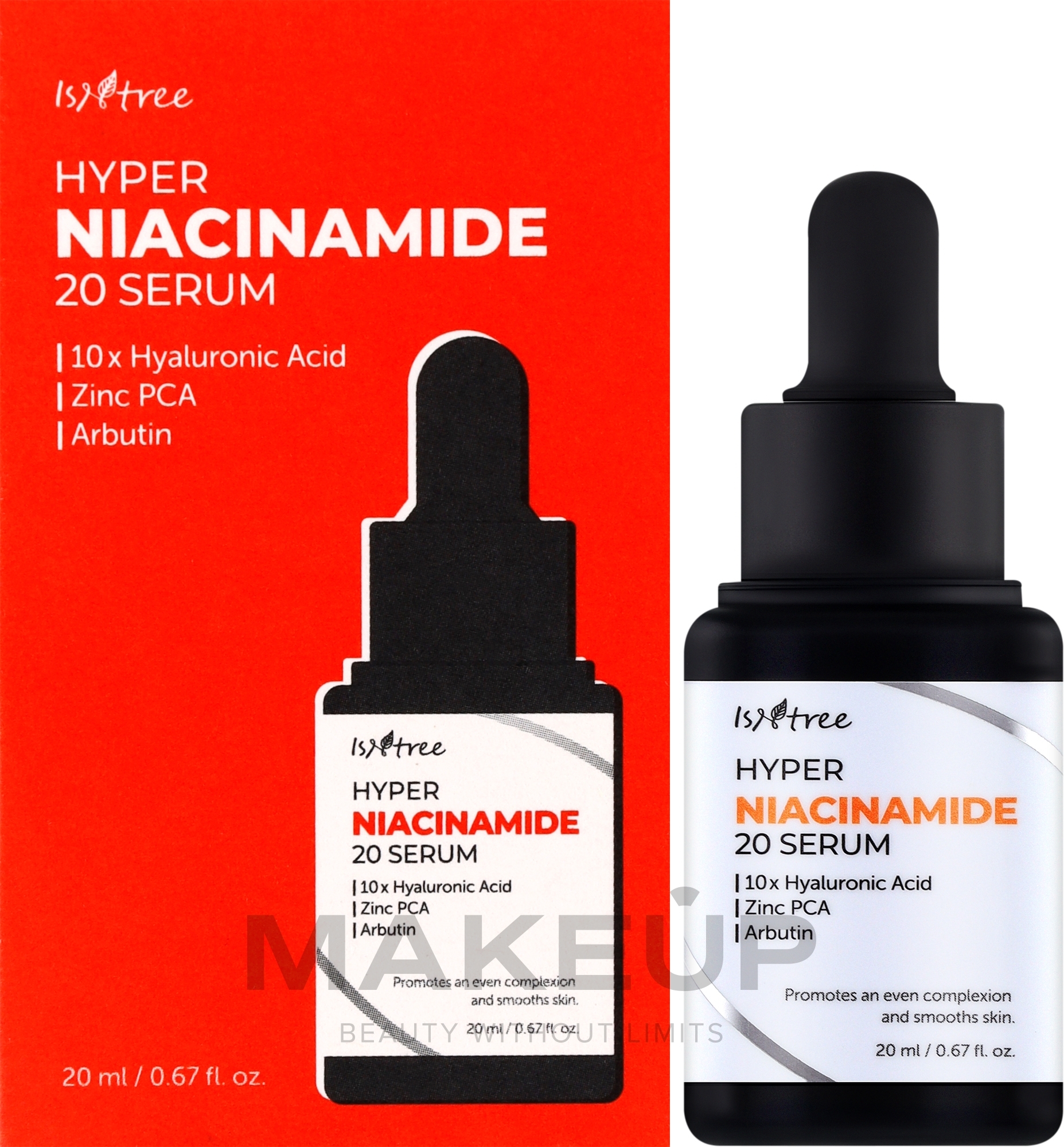 Сироватка з ніацинамідом 20% - IsNtree Hyper Niacinamide 20 Serum — фото 20ml