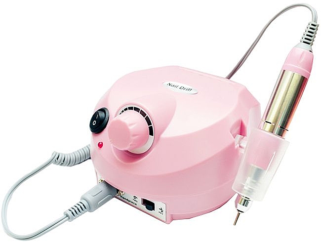 Фрезер для маникюра и педикюра, розовый - Nail Master Nail Drill ZS-601 Pro Pink