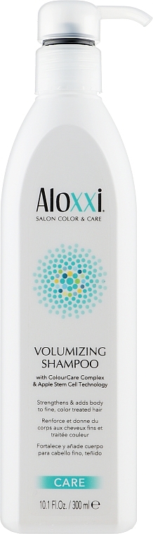 Шампунь для створення об'єму волосся - Aloxxi Volumizing Shampoo * — фото N1