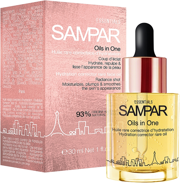 Олія для обличчя - Sampar Oils in One — фото N2