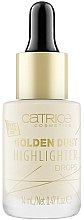 Парфумерія, косметика Хайлайтер - Catrice Golden Dust Highlighter Drops