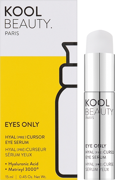 Антивікова сироватка для очей - Kool Beauty Eye Only Eye Serum — фото N2