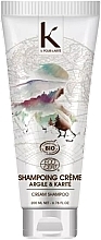 Крем-шампунь для волосся з органічною глиною та маслом ши - K Pour Karite Cream Shampoo Clay & Shea Butter — фото N1