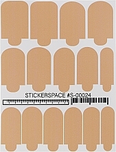 Дизайнерские наклейки для ногтей "Wraps S-00024" - StickersSpace — фото N1