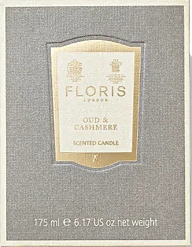 Floris Oud & Cashmere Scented Candle - Ароматическая свеча — фото N2