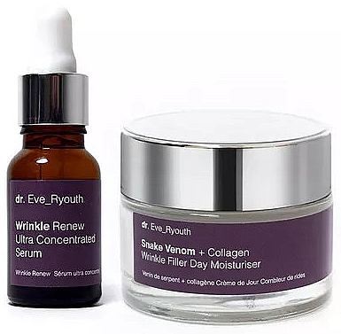 Набор - Dr. Eve_Ryouth Pro-Wrinkle Renewal Day Starter (f/cr/50ml + f/serum/15ml) — фото N1