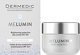 УЦЕНКА Защитный осветляющий дневной крем SPF 50+ - Dermedic Melumin Anti-Ageing Day Cream SPF 50+ * — фото N2