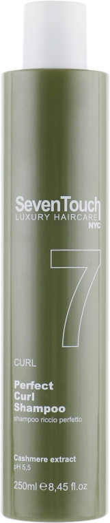 Шампунь для вьющихся волос с кашемиром - Punti di Vista Seven Touch Perfect Curl Shampoo — фото N1